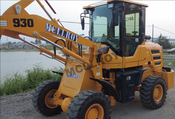 Operating Load 1500kg Front End  Wheel  Loader,Isuzu Axle Wheel Shovel Loader