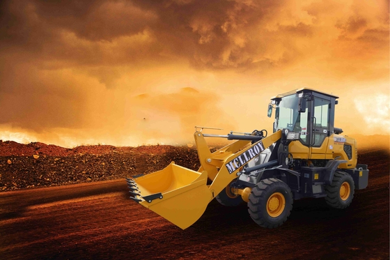 Yunnei Engine Powered Wheel Loader Machine 60kW 1.0m3 Bucket