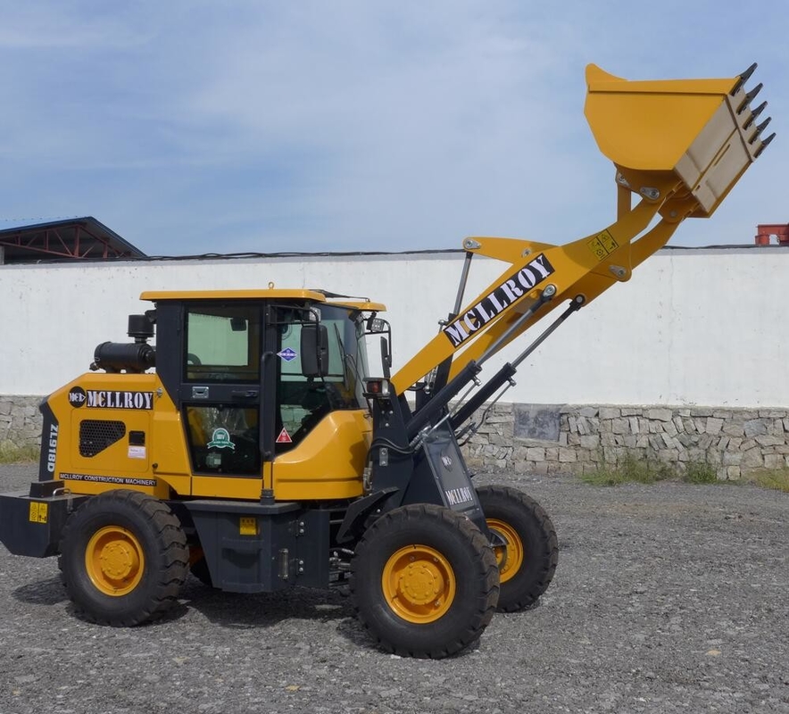 Articulated Front End 918 Wheel Loader Small 0.5m3 Bucket Capacity
