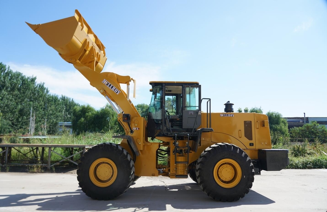 Front End Industrial 5 Ton Wheel Loader Medium With 2.7m3 Bucket