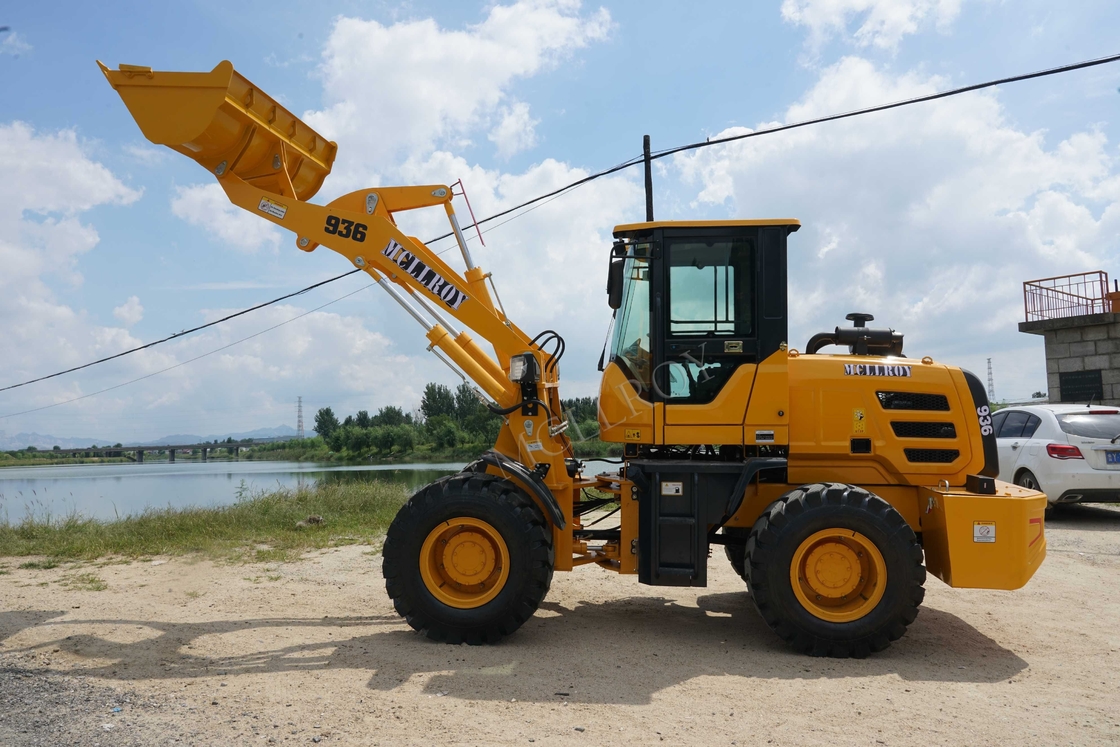 Front 2.5 Ton Wheel Loader Bucket Capacities 1.1M3 Impact Resistance
