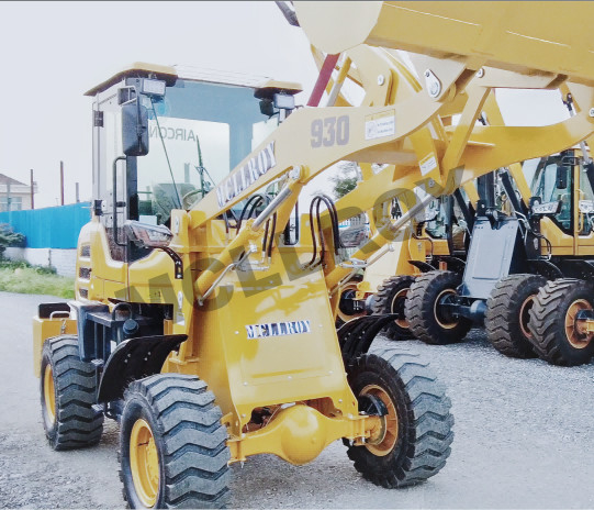 1600kg Load Little Compact Wheel Loaders CVT 265 Torque Converter Transmission