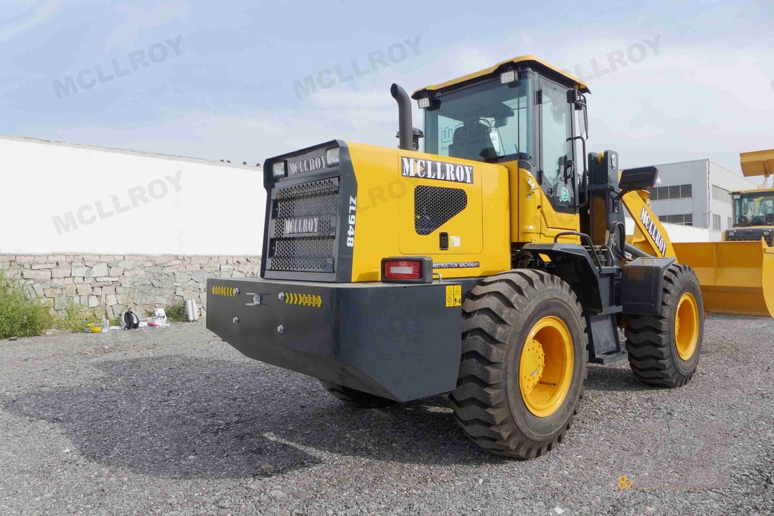 2.8t Construction Small Payloader Machine 92 Kw Engine Power
