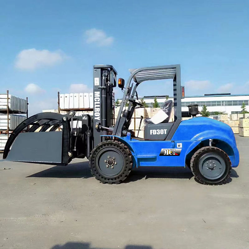 Advanced Control Panel Rough Terrain Forklift Truck Max. Lifting Speed(Full Loading) 600 Mm/S