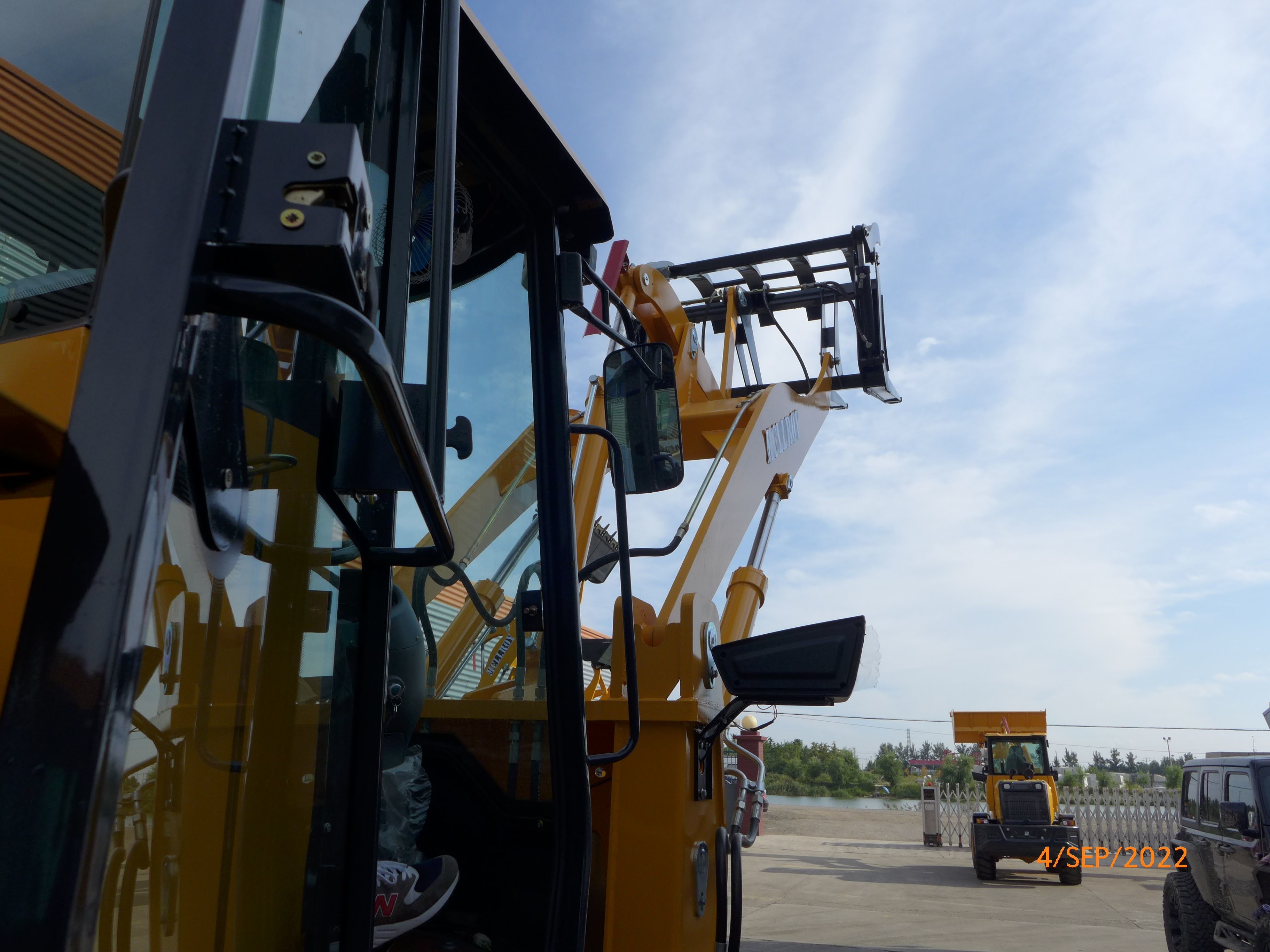 2600mm Axle Base Agriculture Wheel Loader For Wide Range Of Attachments Cutting