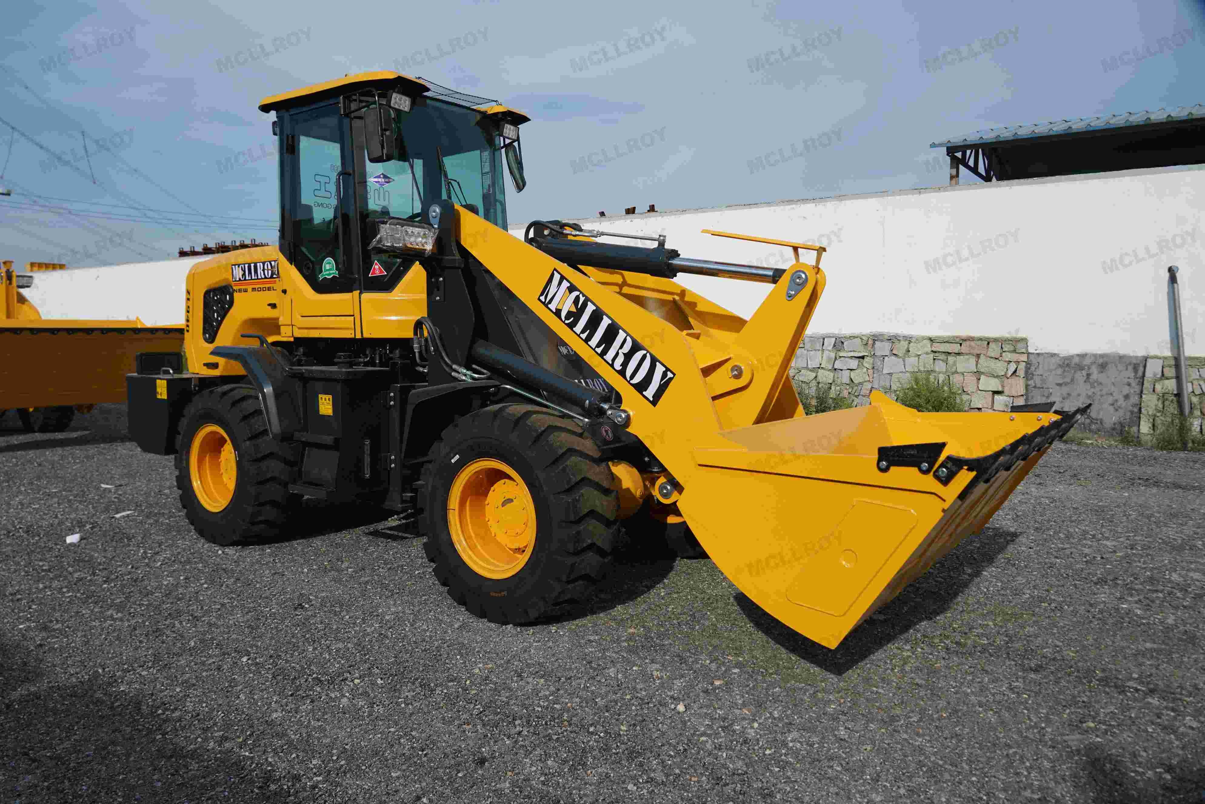 Construction Small Articulated Wheel Loader Machine 1.2 M3 Bucket Capacities