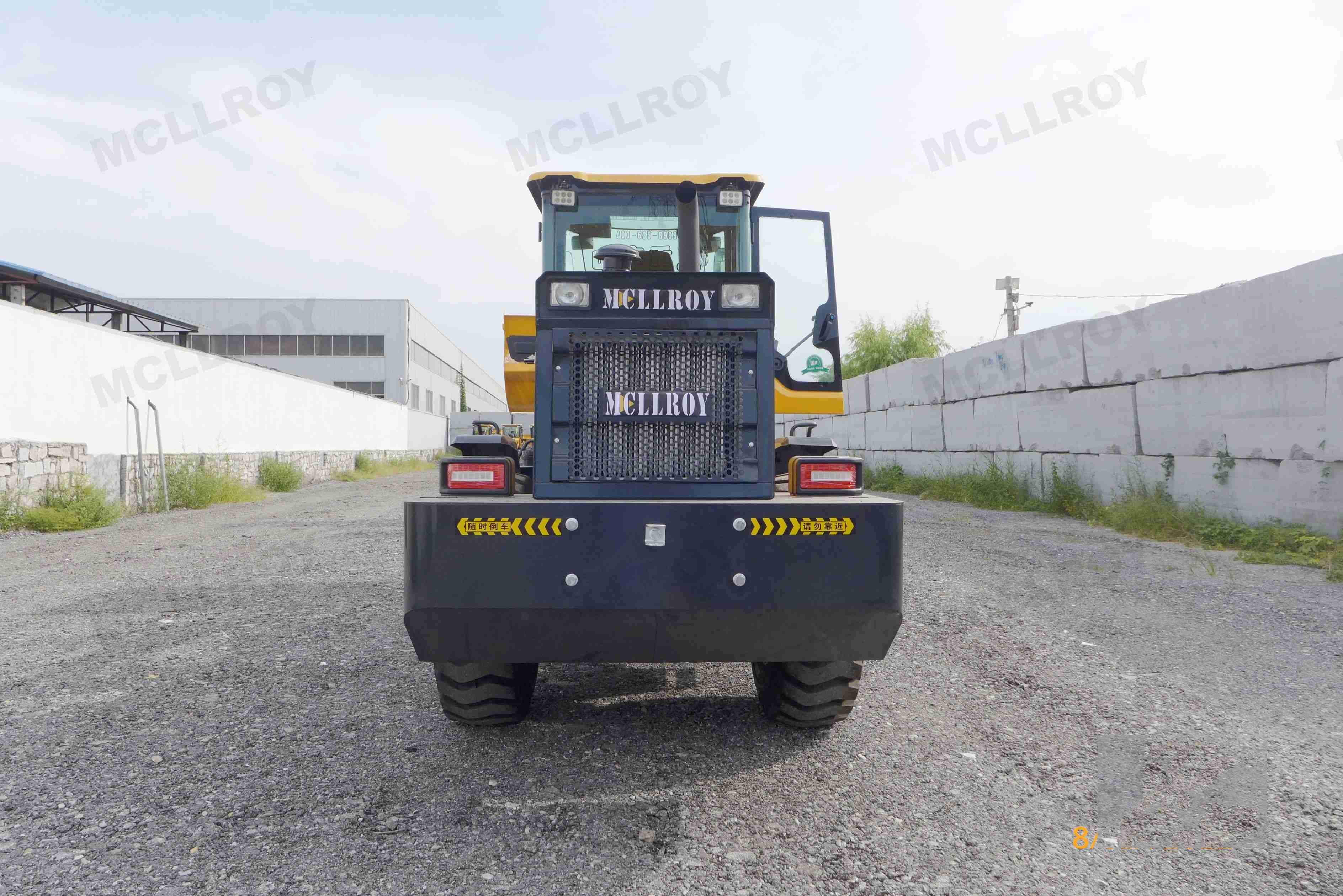 Articulating Small Wheel Loaders 1.7m3 Bucket Capacity