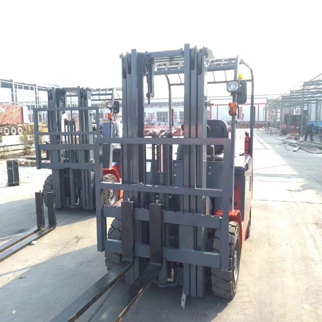 Lead Acid Battery Type Electric Powered Forklift With 11kw Motor Power Up To 5T Load Capacity